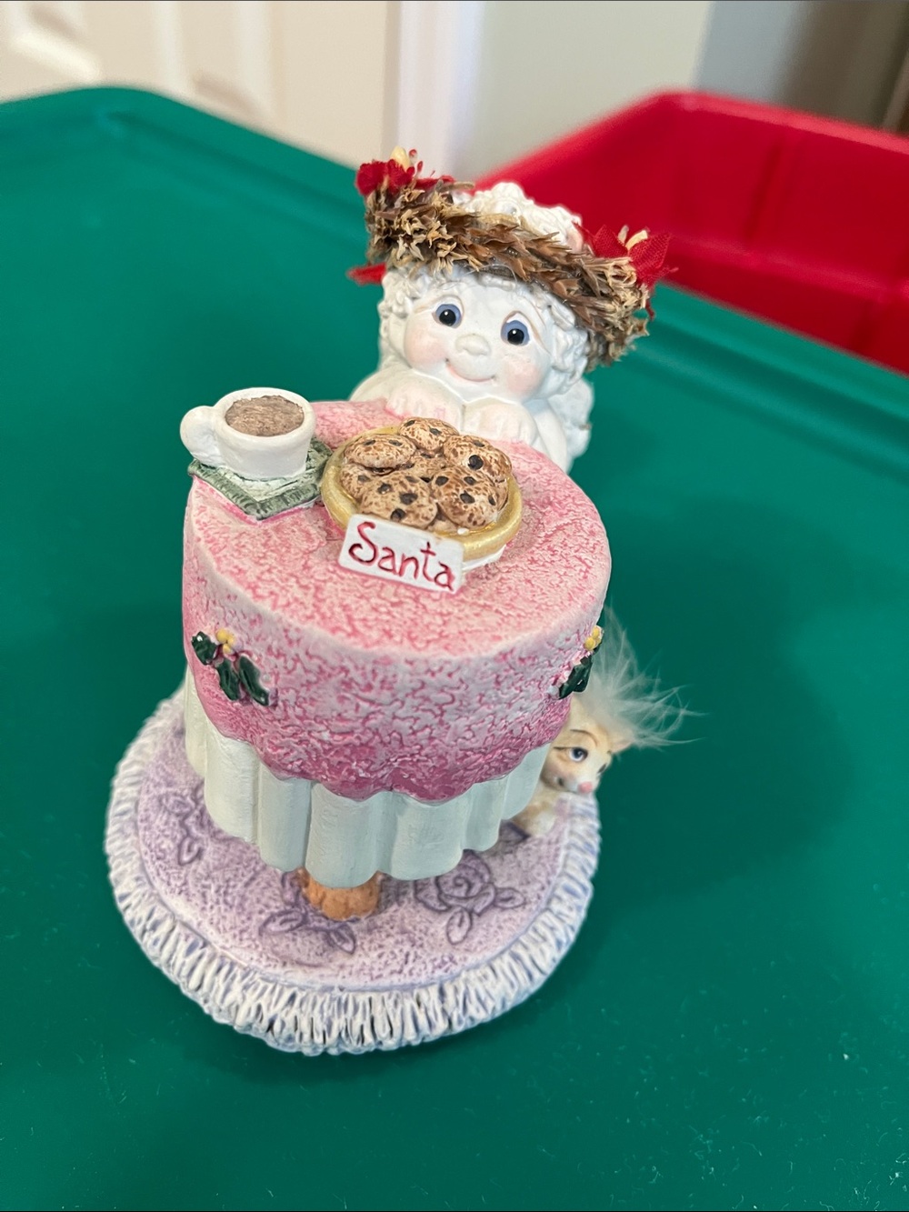 Dreamsicles Ready For Santa Figurine by Kirsten 1999